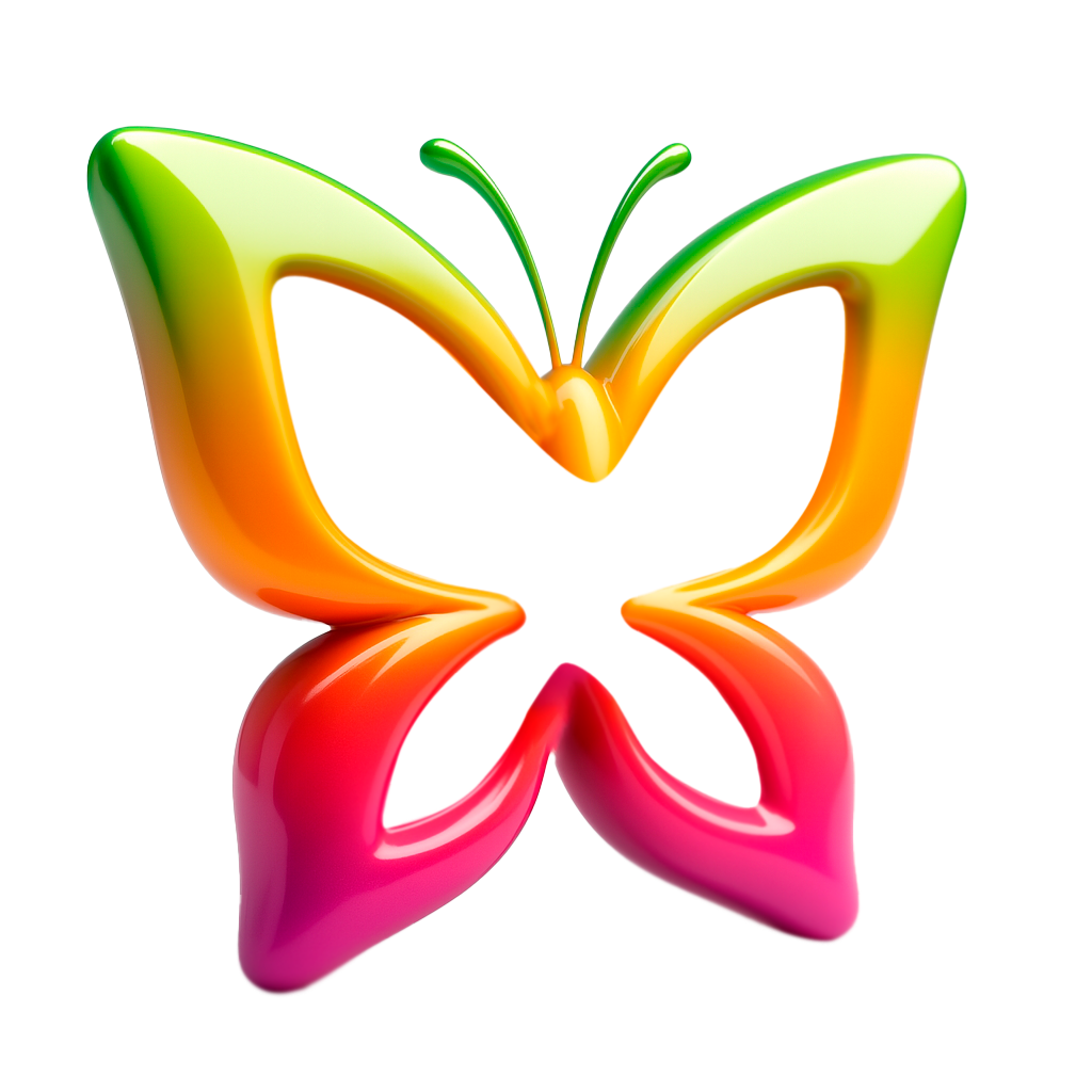 Borboleta 3D ProSaúde